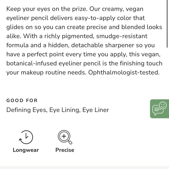 Arbonne it’s a fine line eye pencil Graphite Color (Grey) New and Sealed - Picture 5 of 6